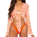 3-Piece Mesh Bikini Set
