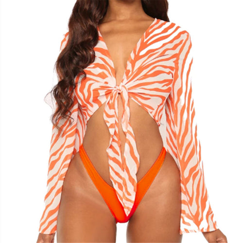 3-Piece Mesh Bikini Set