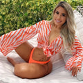 3-Piece Mesh Bikini Set view 3