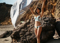 Tropical Print Bikini Set view 2